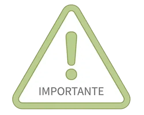 Signo de exclamación importante en un triángulo de advertencia